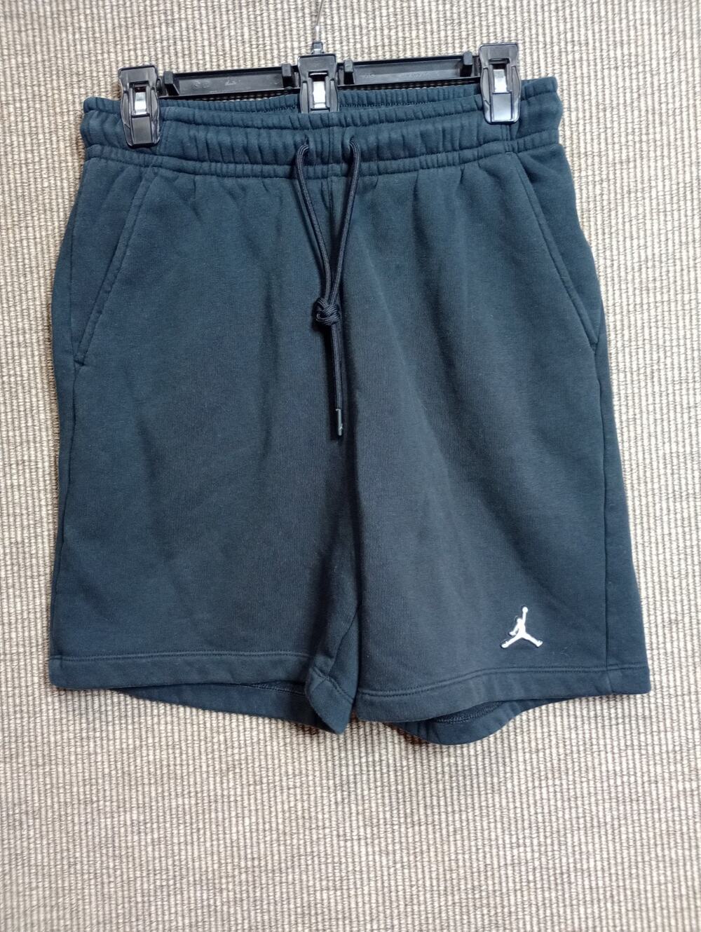 Nike Air Jordan Shorts Men Small Black Sportswear Brooklyn Fleece Stretch Gym